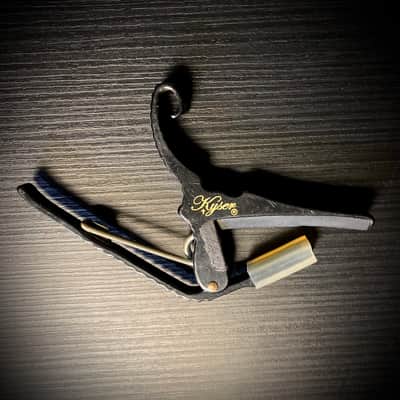 Kyser KG6BC Acoustic Guitar Capo - Black Chrome image 2