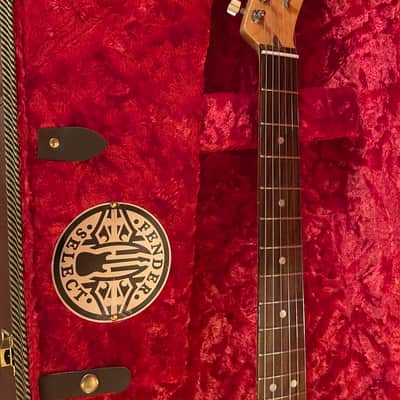 Fender American Select Carved Blackwood Top Telecaster SH 2013 - Black Cherry Burst image 4