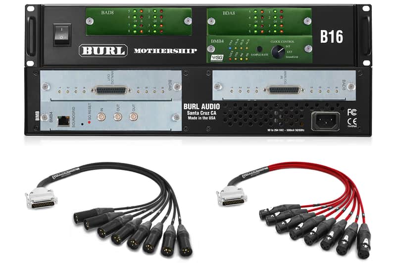 Burl Audio B16 Mothership BMB4 | 8x8 Mothership Bundle | SoundGrid image 1