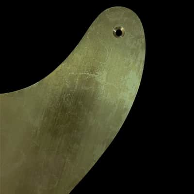 Made-to-Order - Aged Brass - FilterTron Style Cabronita Telecaster Pickguard Scratchplate for Fender - Hand-finished image 5