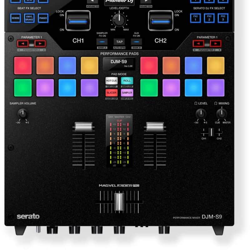 2010s Pioneer DJM-S9 2-channel Mixer for Serato DJ Black