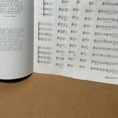 Johann S. Bach Kyrie from Mass in G Clarinet Quartet CQ07 imagen 2
