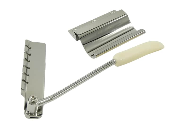 Advanced Plating Short Spring Tremolo (14°) for Gibson Maestro Vibrola, NICKEL image 1