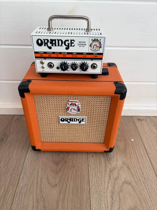 Orange Micro Terror 20-Watt 1x8" Guitar Amp Half Stack 2012 - Present - Orange image 1
