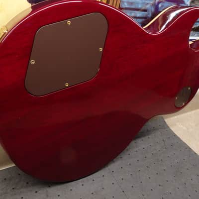 Gibson Les Paul Standard 1998 -100% Original-Outstanding-Limited Edition-Gold hardware Red Wine Cherry image 7