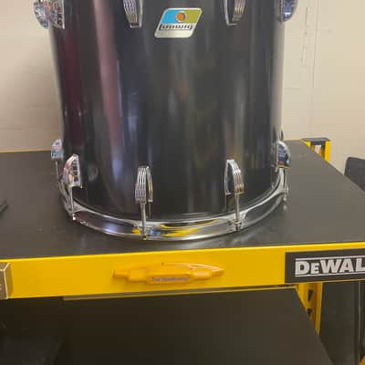 Ludwig 14x15 Tom 1981-82 - Black Cortex image 6