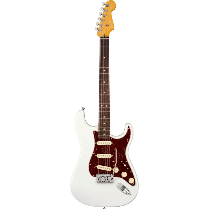 Fender American Ultra Stratocaster 2021 - Arctic Pearl image 1