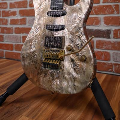 ESP Exhibition Limited Original Series Snapper CTM FR Sand Blasted Maziora Gold Leaf 2017 w/OHSC image 10