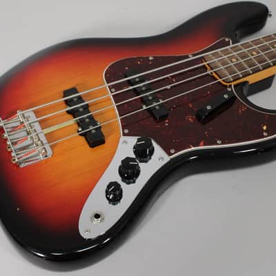 2019 Fender American Original '60s Jazz Bass 3-Color Sunburst w/OHSC image 10