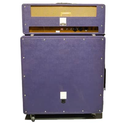 1994 Marshall 1959LTD Head + 1982A Cabinet Combo (Purple Edition) Jimi Hendrix image 6
