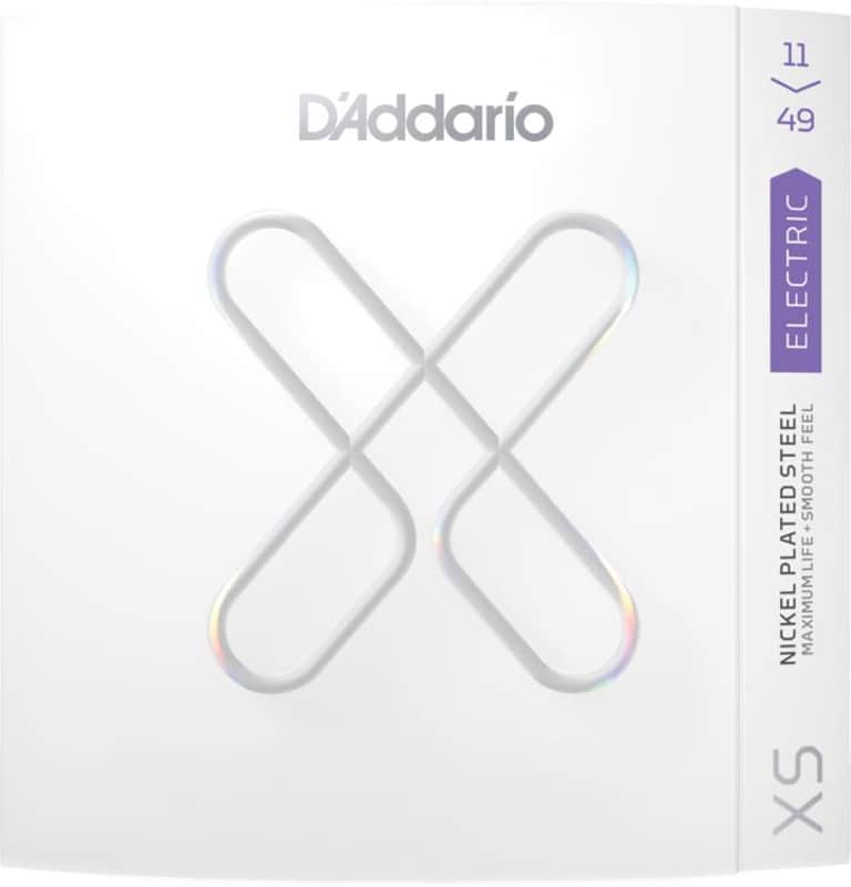 D'Addario 11-49 XS Medium Coated Electric Guitar Strings image 1