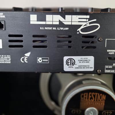 Line 6 Flextone II 60-Watt 1x12" Digital Modeling Guitar Combo 2000 - 2001 - Black image 11