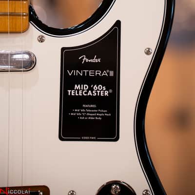 FENDER Vintera III Mid '60s Telecaster Maple Fingerboard, 3-Color Sunburst image 8