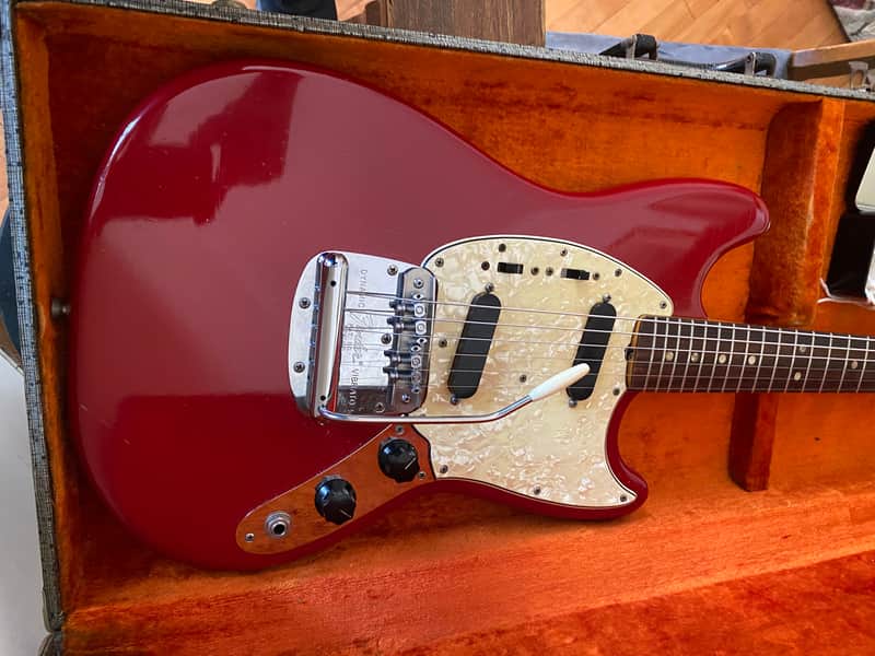 Fender Mustang 1966/67 - Red image 1