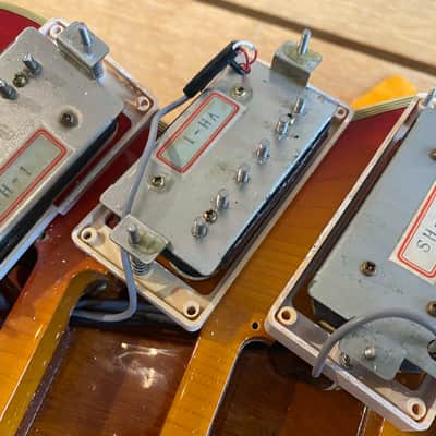 Burny Single Cutaway Custom RLC-75 AF 3 Pickup w/ Original Case 1990's Sunburst Ace Frehley image 14
