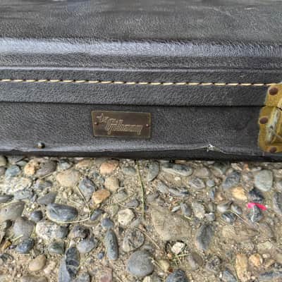 1960s Gibson SG Case - Black Tolex Marigold Lining Standard Junior Special image 7