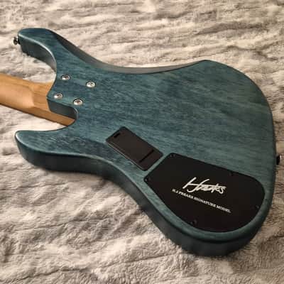 Bacchus Japan Tune-Up WL-524 H.J. FREAKS Signature - 24-Fret Jazz Bass - 5-String - Active / Passive - Natural Green image 10