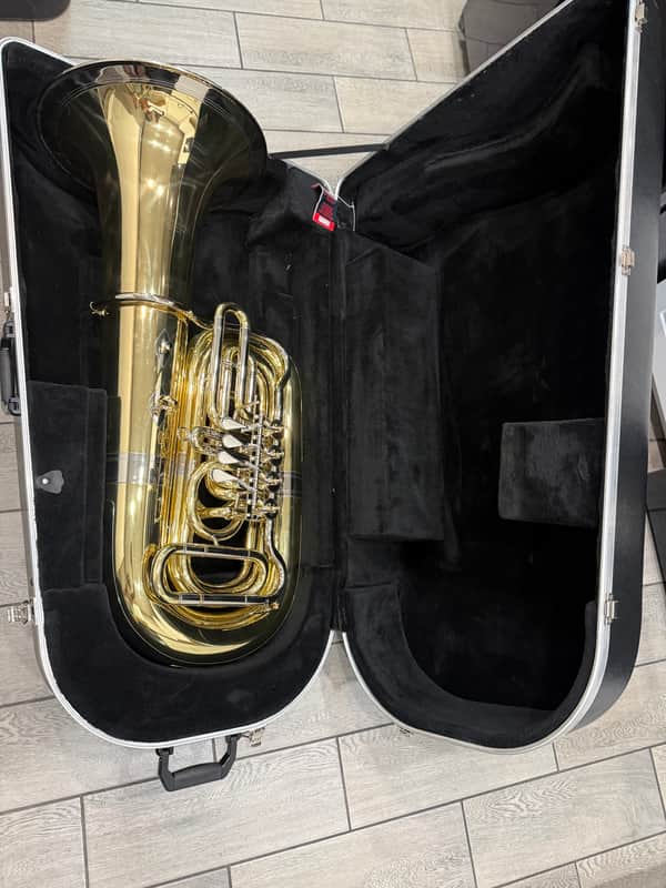 Miraphone 186 BBb Tuba 2017 - Yellow Brass image 1