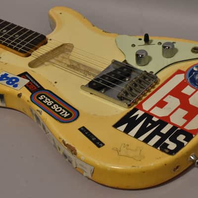1981 Fender Bullet Standard Ivory Electric Guitar image 8