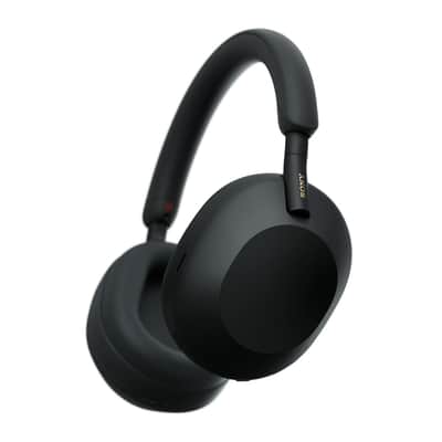 Sony WH-1000XM5 Wireless Noise Canceling Over-Ear Headphones (Black) Bundle image 2