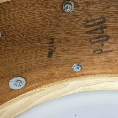Slingerland Hollywood Ace 5.5x14" 8-Lug Snare Drum 1960 Smokey Sparkling Pearl image 13