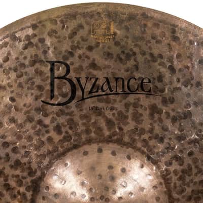 Meinl Byzance Dark Crash Cymbal 18 image 4