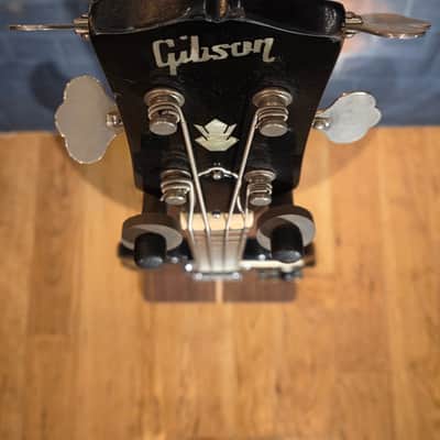 Vintage 1967 Gibson EB-3 Ebony w/ Badass Bass II Bridge - Refinished image 3