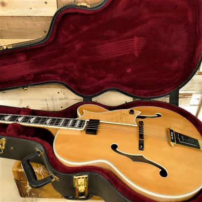 Heritage Golden Eagle Archtop Jazz 1995 Kalamazoo Antique Blonde - Flame Maple - RARE - w/ HSC image 9
