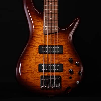 Ibanez SR405 Electric Bass, Dragon Eye Burst - Blem image 1