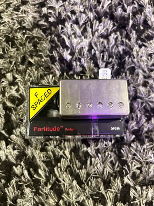 Dimarzio DP290 Fortitude Bridge Humbucker - Worn Nickel - F Spaced image 1