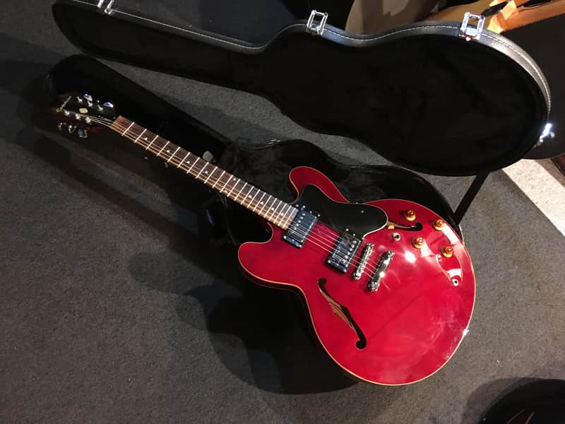 No.071825 Epiphone Dot Cherry Made at the Peerless factory Maintained EX + + + image 1