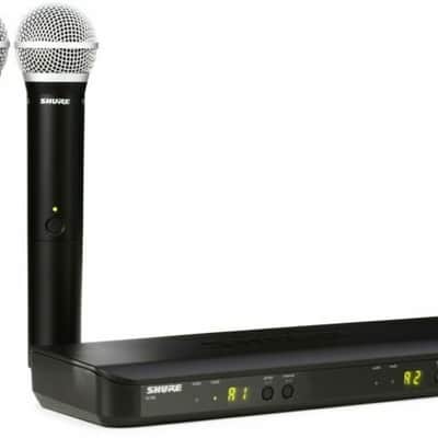 Mint Shure BLX288/PG58 UHF Wireless Microphone System - Perfect for Church, Karaok... image 2