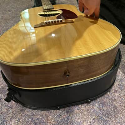 Gibson J-45 Studio Walnut 2020  Antique Natural Upgraded Pickup image 15