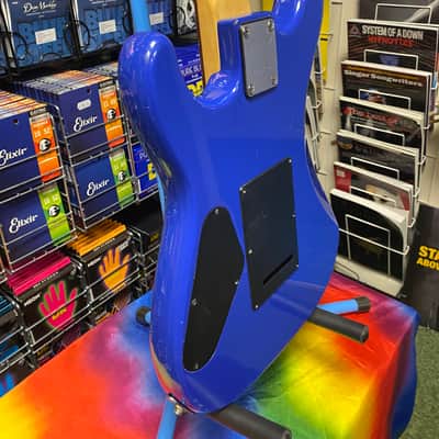 Aria Pro II SL-DX3 electric guitar in blue - Made in Japan image 2