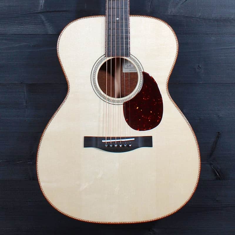 Santa Cruz  Custom OM Hand Made Guitar Quilted Sapele / Moon Spruce image 1