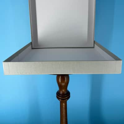 Burlington Recording Heavy Duty Silver Storage Boxes for 1" x 10.5" Reels image 1