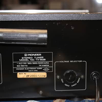 Restored Pioneer TX-608 AM/FM  Stereo Tuner image 15