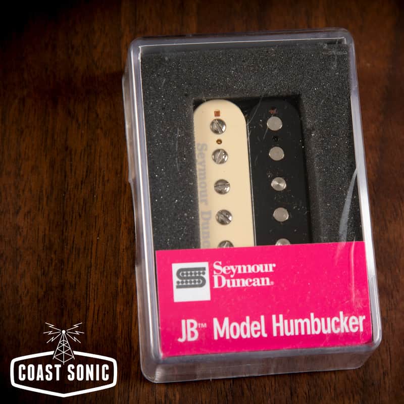 Seymour Duncan Sh-4 JB Model Humbucker Pickup Zebra image 1