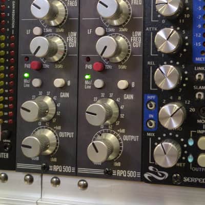 AEA RPQ500 Series 2 500 Series Mic Preamp Module with CurveShaper 2010s - Silver image 6