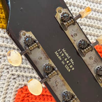 Silvertone Flat Top - 1960’s Made in USA! - Bluesy Tone and Soul! - Americana Fingerpicker!- image 11
