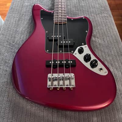 Squier Vintage Modified Jaguar® Bass Special SS 2015 - Candy Apple Red image 5