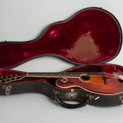 Gibson F-4 Carved Top Mandolin (1920), ser. #60300, original black hard shell case. image 10