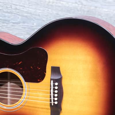 Guild F-40 Traditional Antique Burst Guild USA Jumbo Acoustic Guitar w/Case image 4