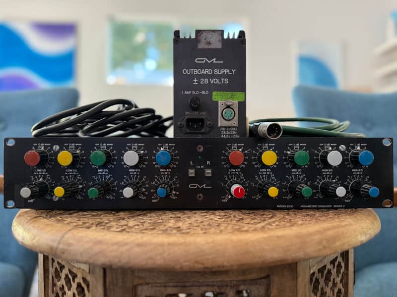 GML 8200 Series II 2-Channel Parametric Equalizer with Power Supply Stereo Mixing Mastering EQ!! image 1