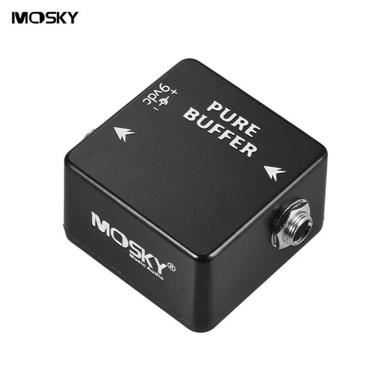 New Genuine Mosky Pure Buffer Guitar Effect Pedal Mini Size Metal Shell LED Light image 1