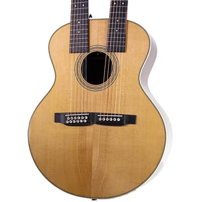 2026 Martin Grand J-28E DN Double Neck Natural image 1