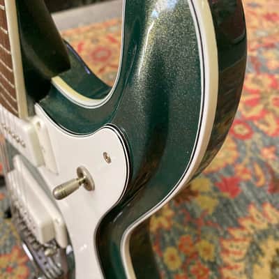 Mosrite Ventures Sidejack 1988 Emerald Green image 5