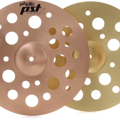 Paiste 14 inch PST X Swiss Hi-hat Cymbals image 1