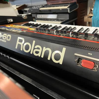 Roland Juno-60 61-Key Polyphonic Synthesizer 1982 - 1984 - Black image 7