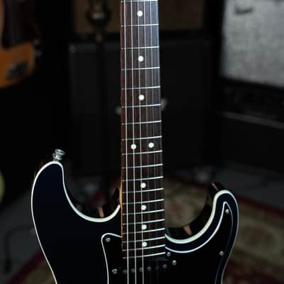 2021 Fender Stratocaster Aerodyne II (75 Anniversary), Made in Japan - Gun Metal Blue / Babicz Bridge / Pro Setup image 4